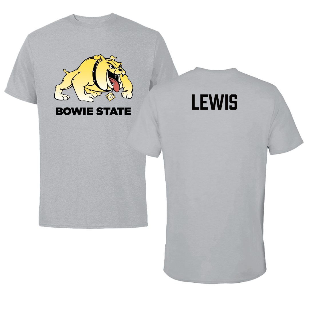 Bowie State University TF and XC Sport Gray Tee - Destiny Lewis