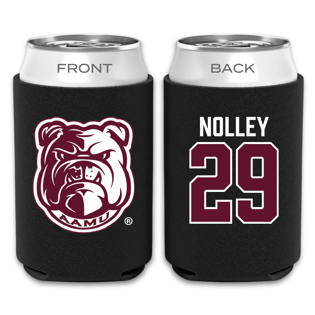 Alabama A&M University Baseball Black Can Cooler - #29 Jordan Nolley