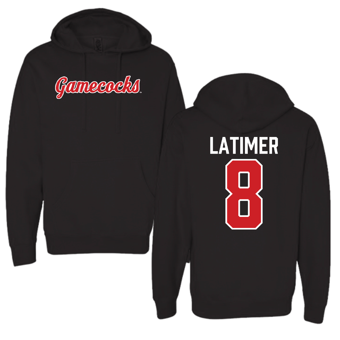 Jacksonville State University Football Black Hoodie - #8 Geimere Latimer
