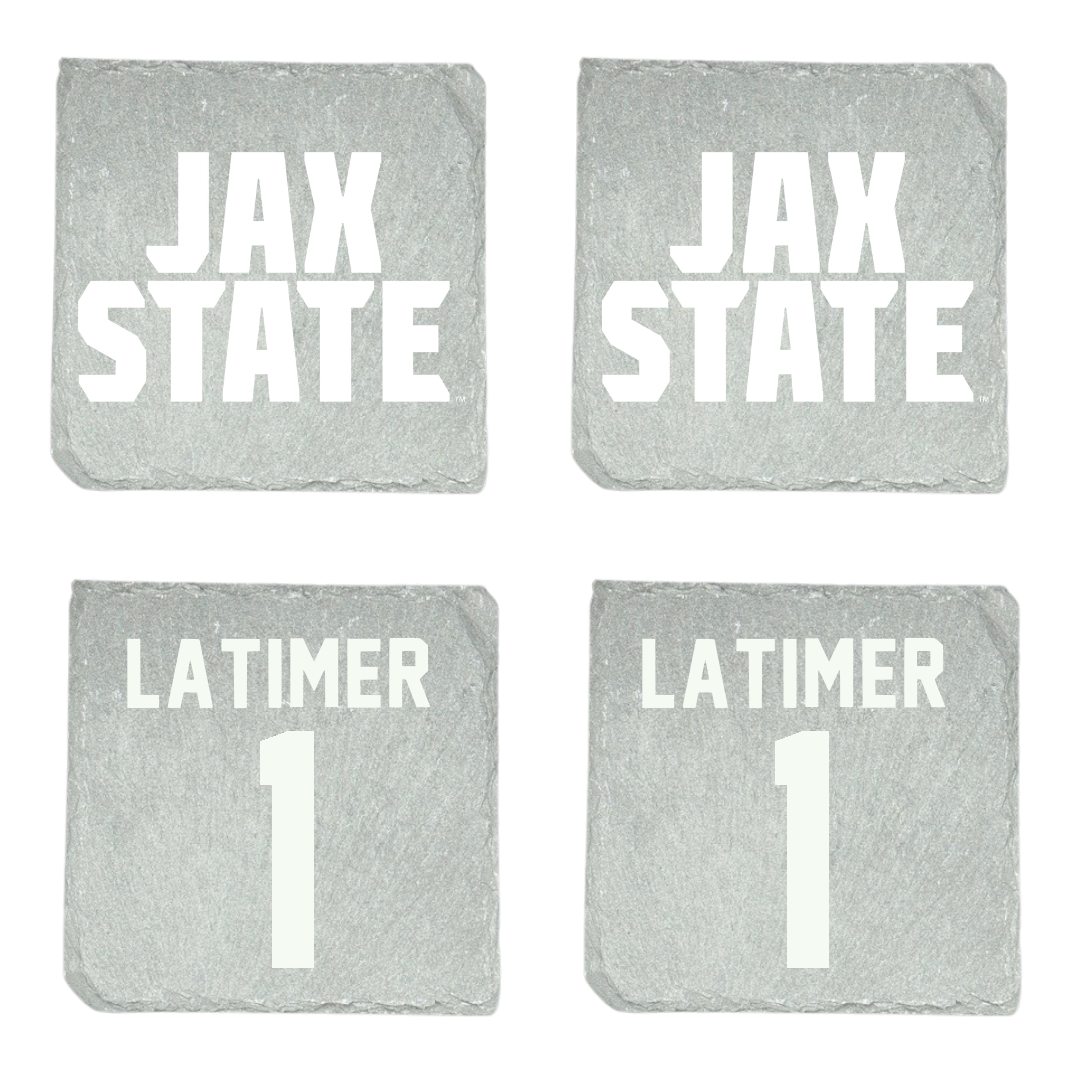 Jacksonville State University Football Stone Coaster (4 Pack)  - #1 Geimere Latimer