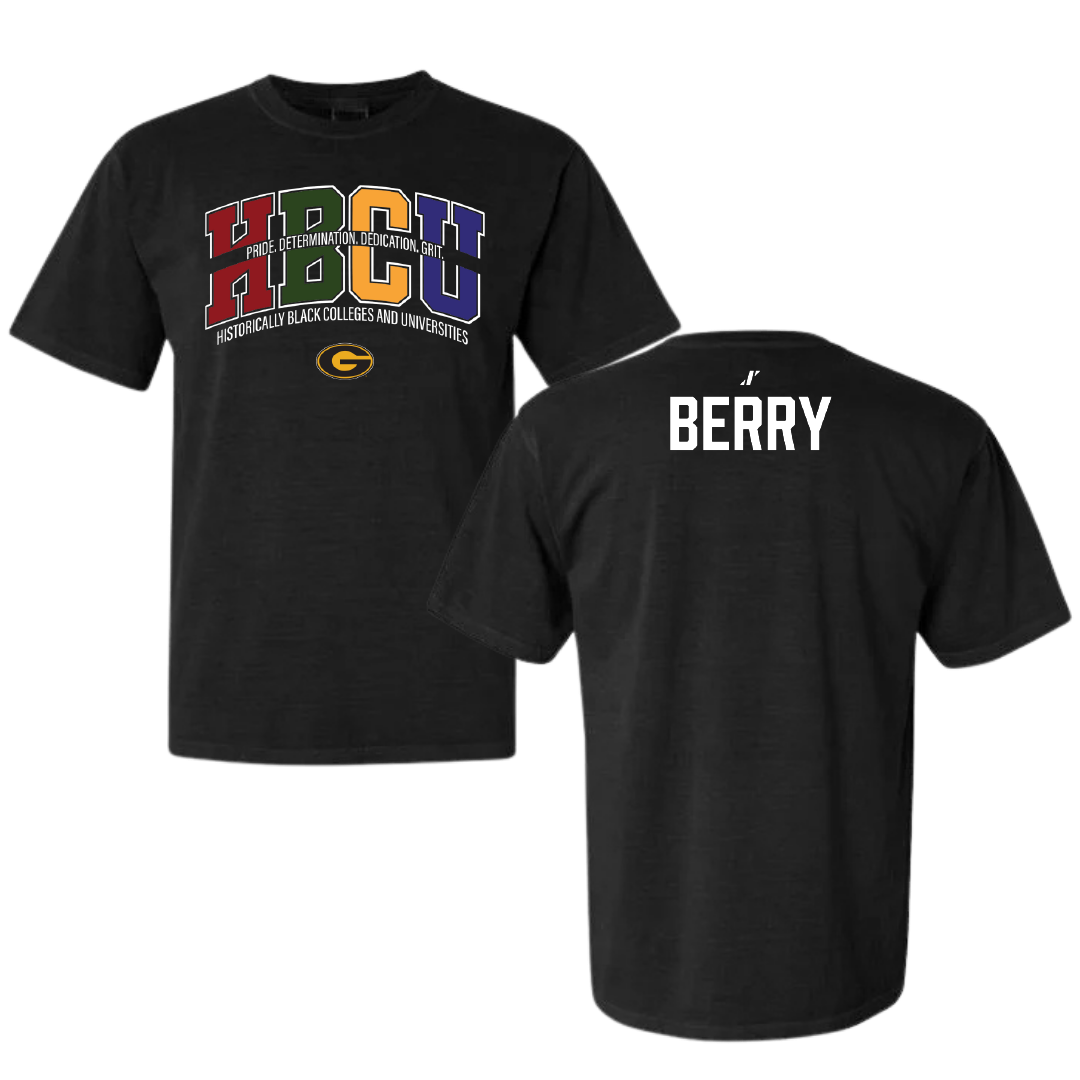 Grambling State University TF and XC Black HBCU Comfort Colors Tee - Jonathan Berry