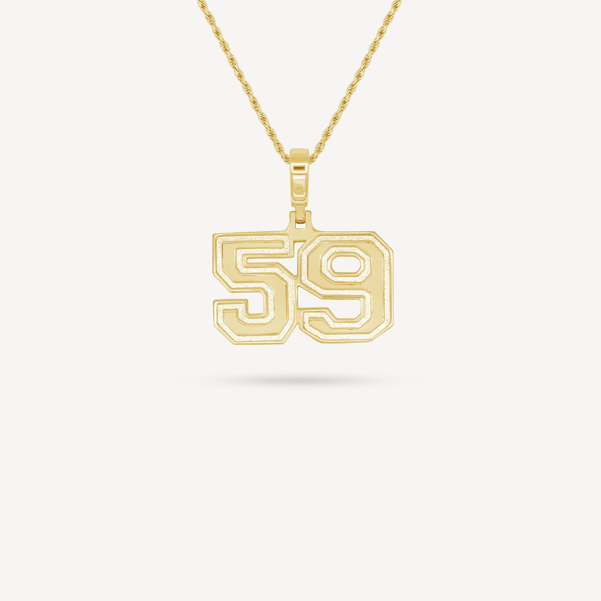 Gold Presidents Pendant and Chain - #59 David Collins