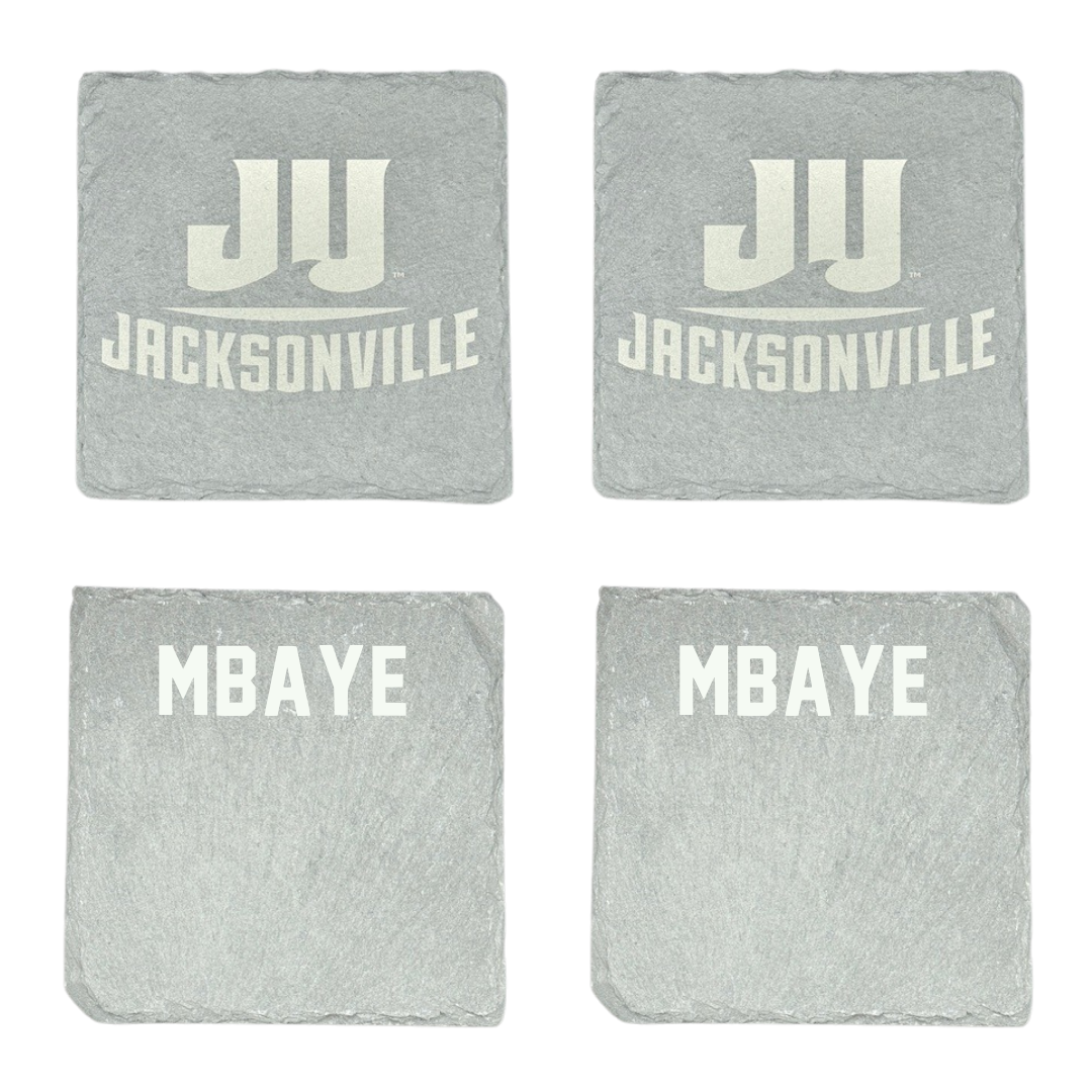 Jacksonville University Soccer Stone Coaster (4 Pack)  - Mansour Mbaye