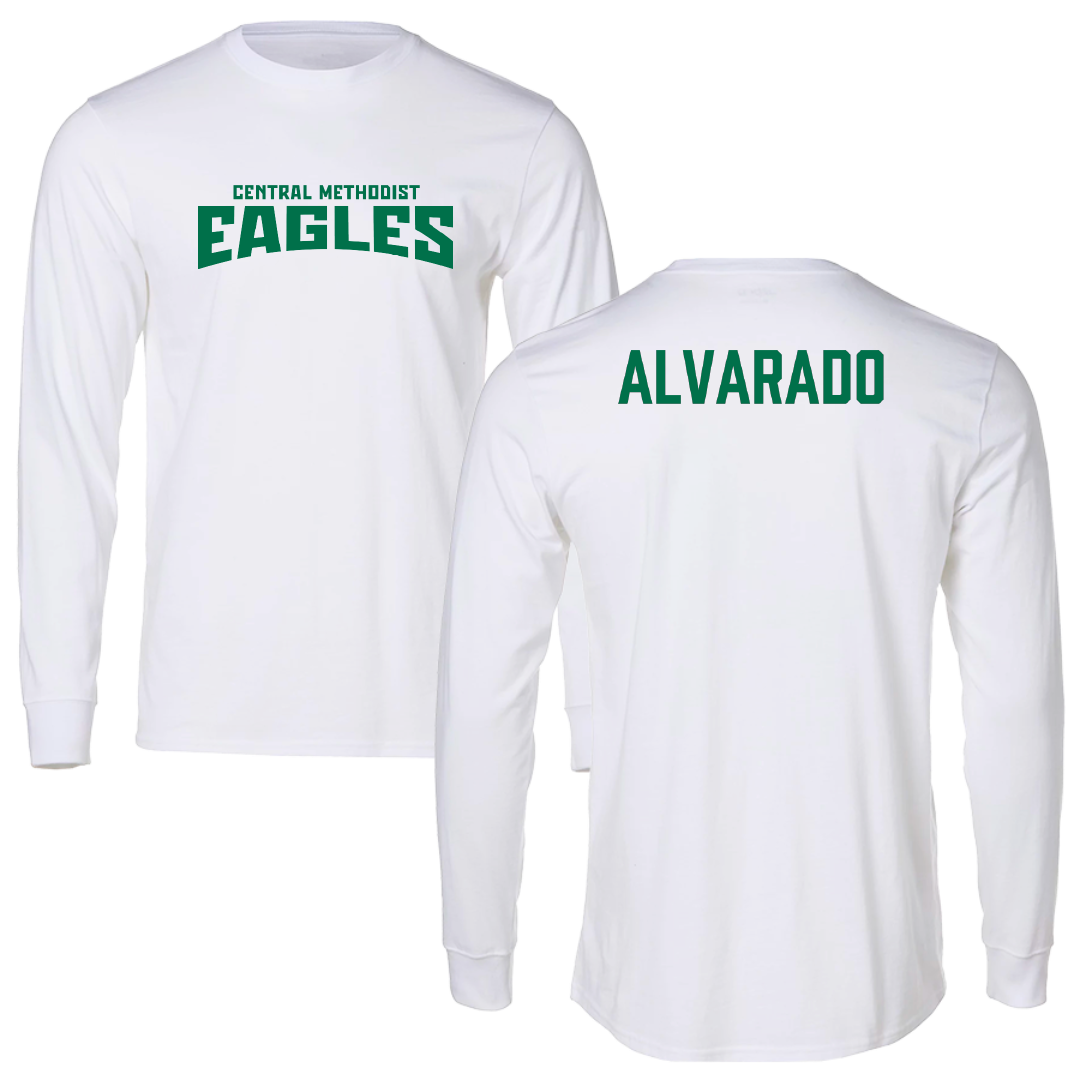Central Methodist University Esports White Classic Long Sleeve - David Alvarado