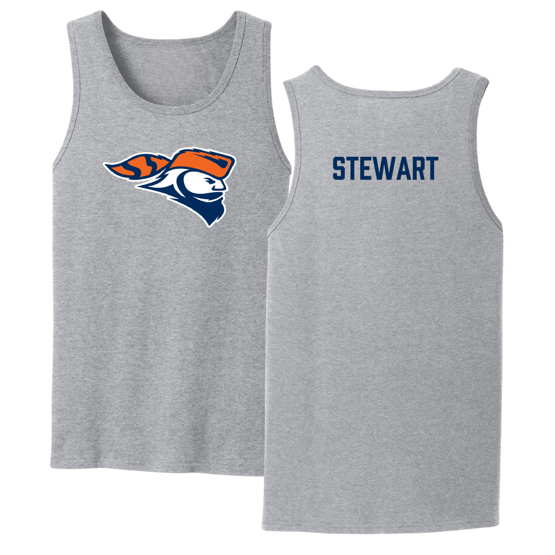 Carroll University Cheer Sport Gray Tank Top - Kristina Stewart