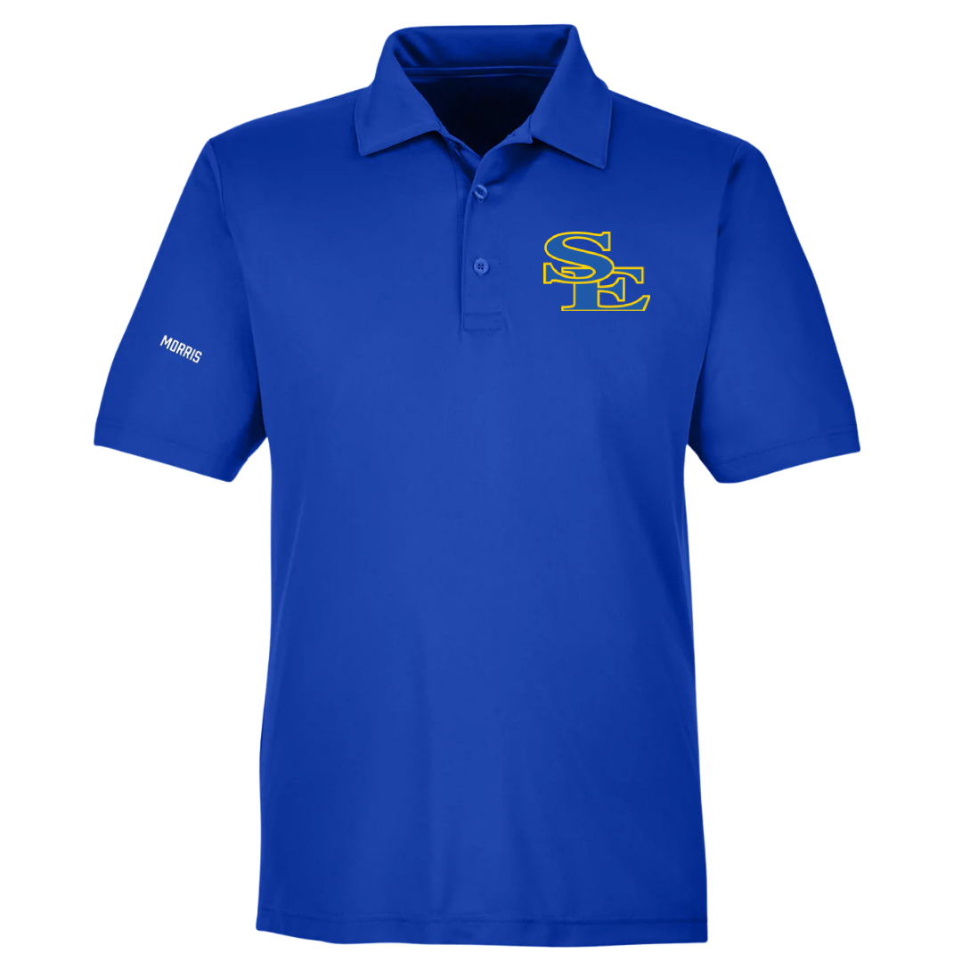 Southeastern Oklahoma State University Football Blue Polo - Deon Morris