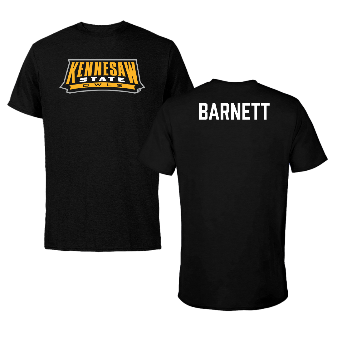 Kennesaw State University TF and XC Black Tee - Devin Barnett