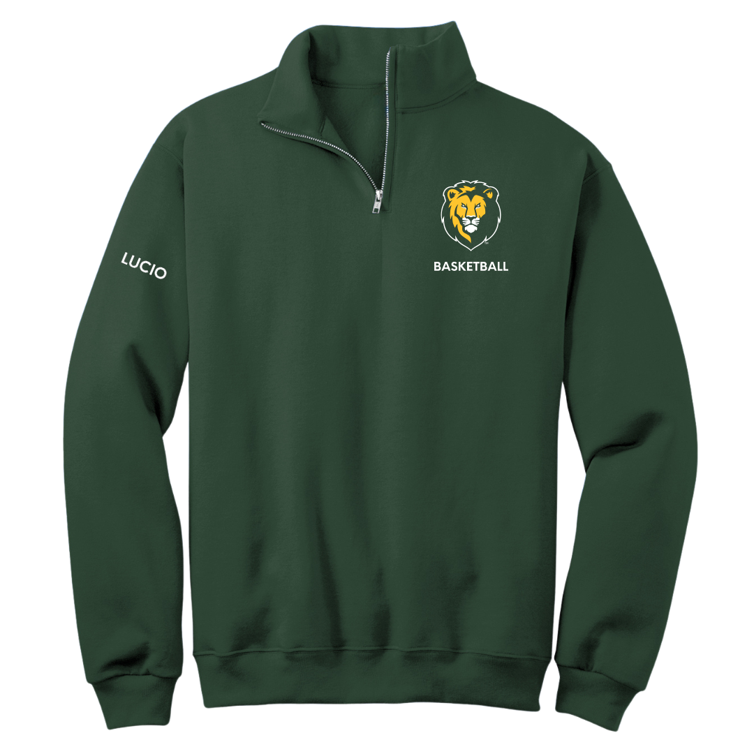 Southeastern Louisiana University Basketball (W) Forest Green Quarter-Zip - Emma Lucio