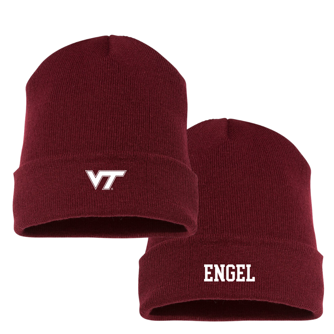 Virginia Tech Dance Maroon Beanie - Charlotte Engel