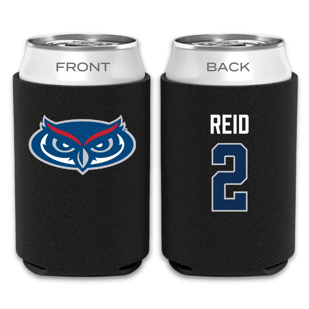 Florida Atlantic University Football Black Can Cooler - #2 Terez Reid