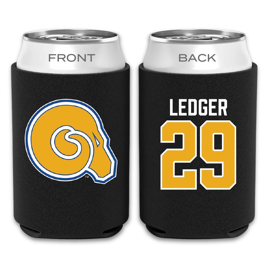 Albany State University Baseball Black Can Cooler - #29 Chase Ledger