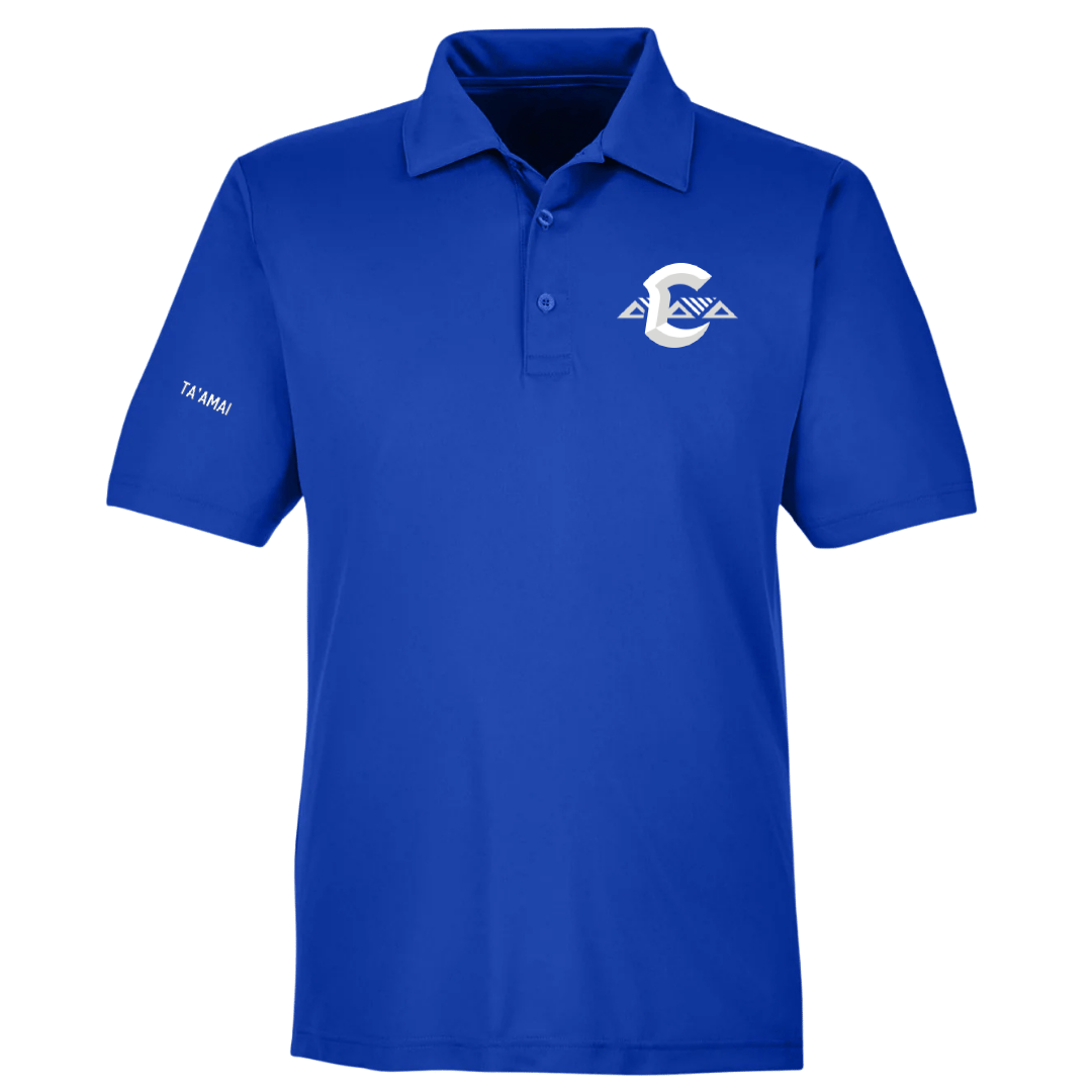 Chaminade University Softball Blue Polo - Carisma Ta'amai