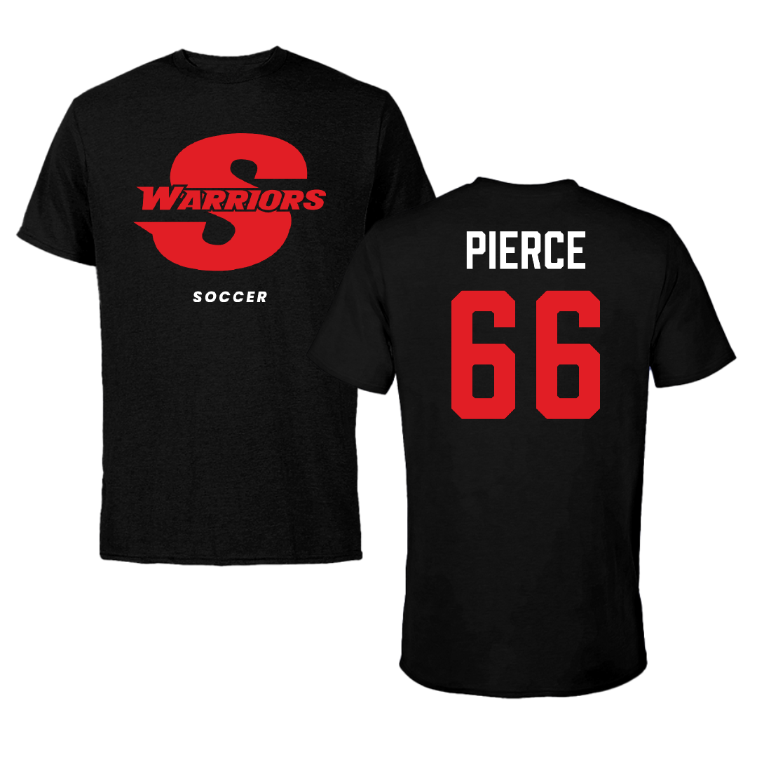 Stanislaus State Soccer (W) Black Performance Tee - #66 Brooklyn Pierce