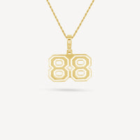 Gold Presidents Pendant and Chain - #88 Grady Lacourciere