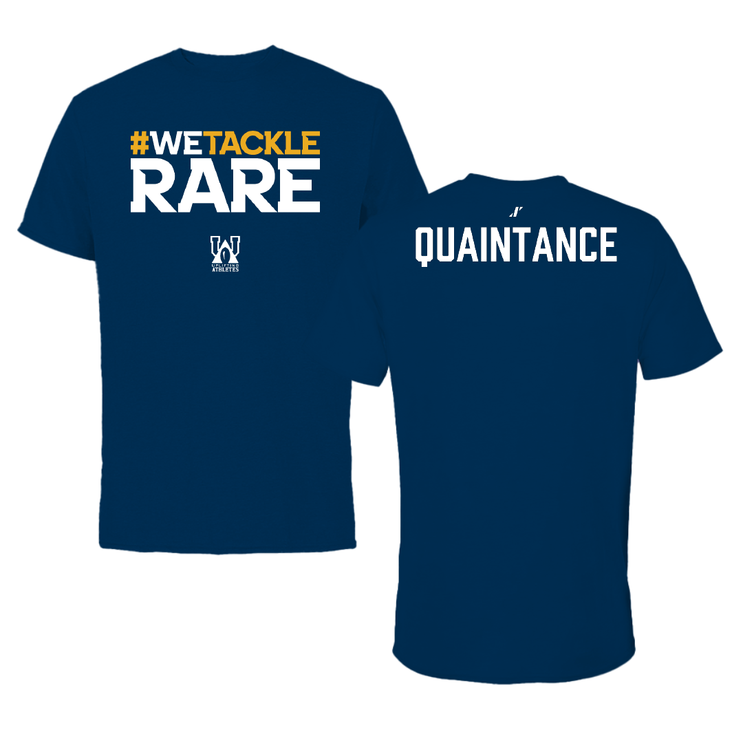 Wrestling (M) Navy Uplifting Athletes Performance Tee - Braxton Quaintance