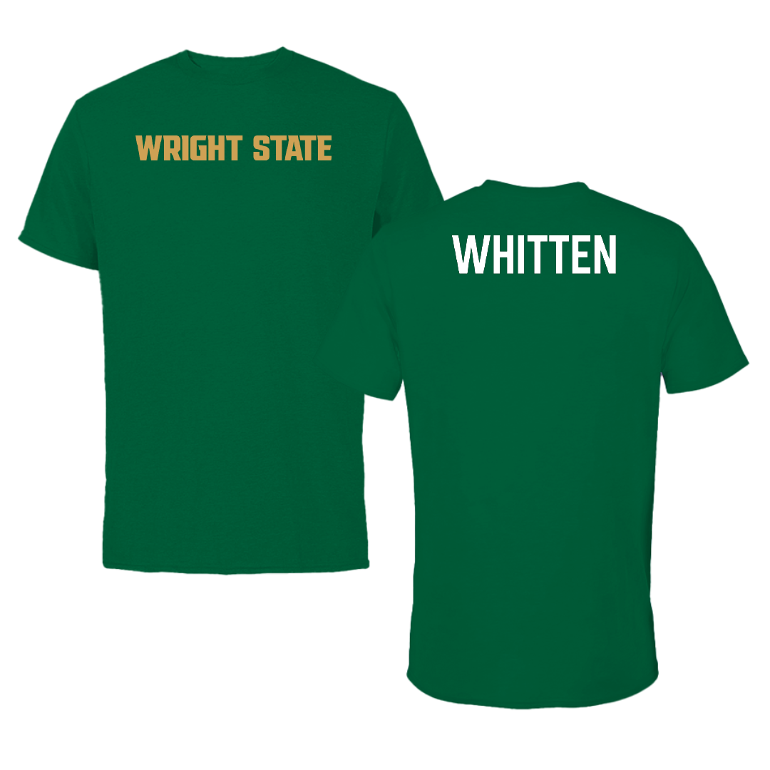 Wright State University TF and XC Green Performance Tee - Samuel Whitten
