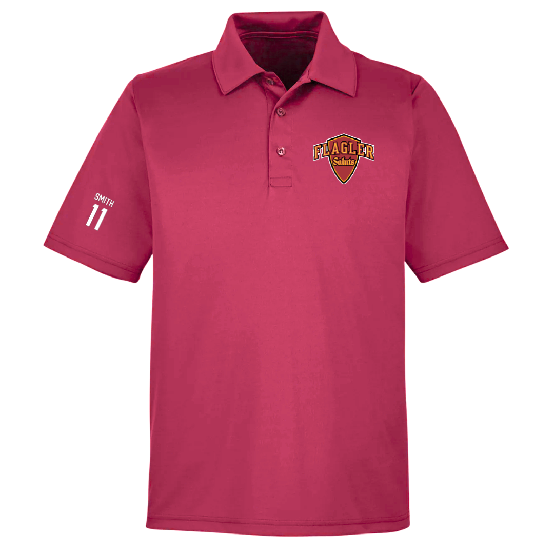 Flagler College Softball Cardinal Polo - #11 Hannah Smith