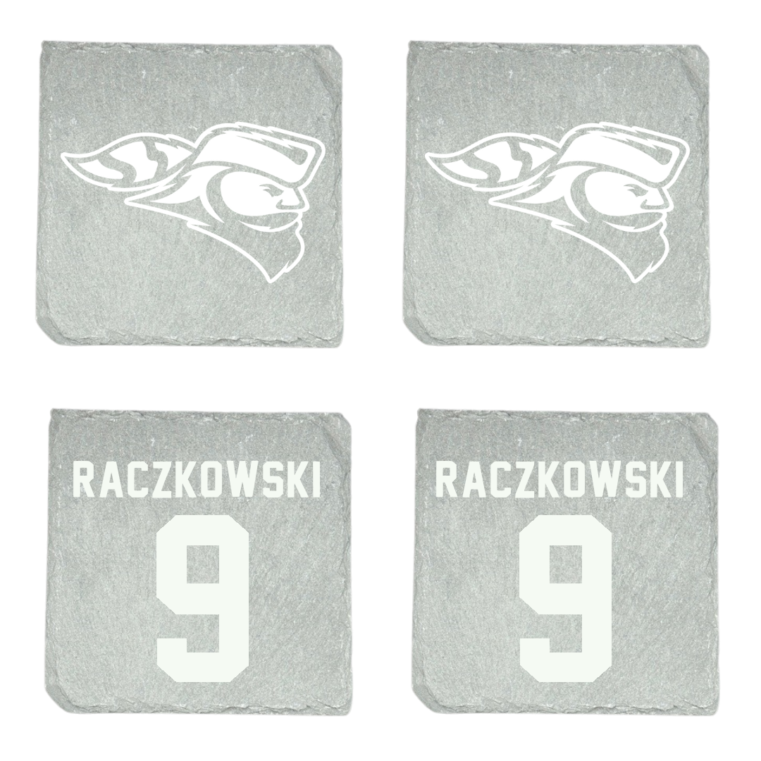 Carroll University Lacrosse Stone Coaster (4 Pack)  - #9 Brady Raczkowski