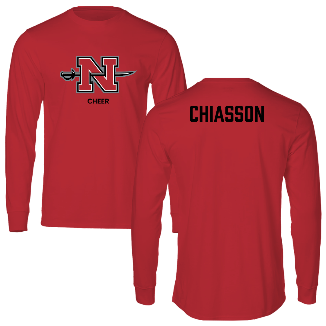 Nicholls State University Cheer Red Mascot Performance Long Sleeve - Karlee Chiasson