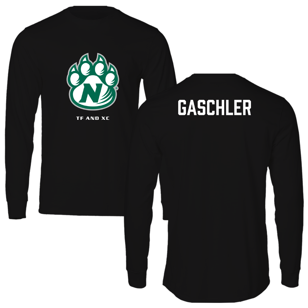 Northwest Missouri State University TF and XC Black Performance Long Sleeve - Ethan Gaschler