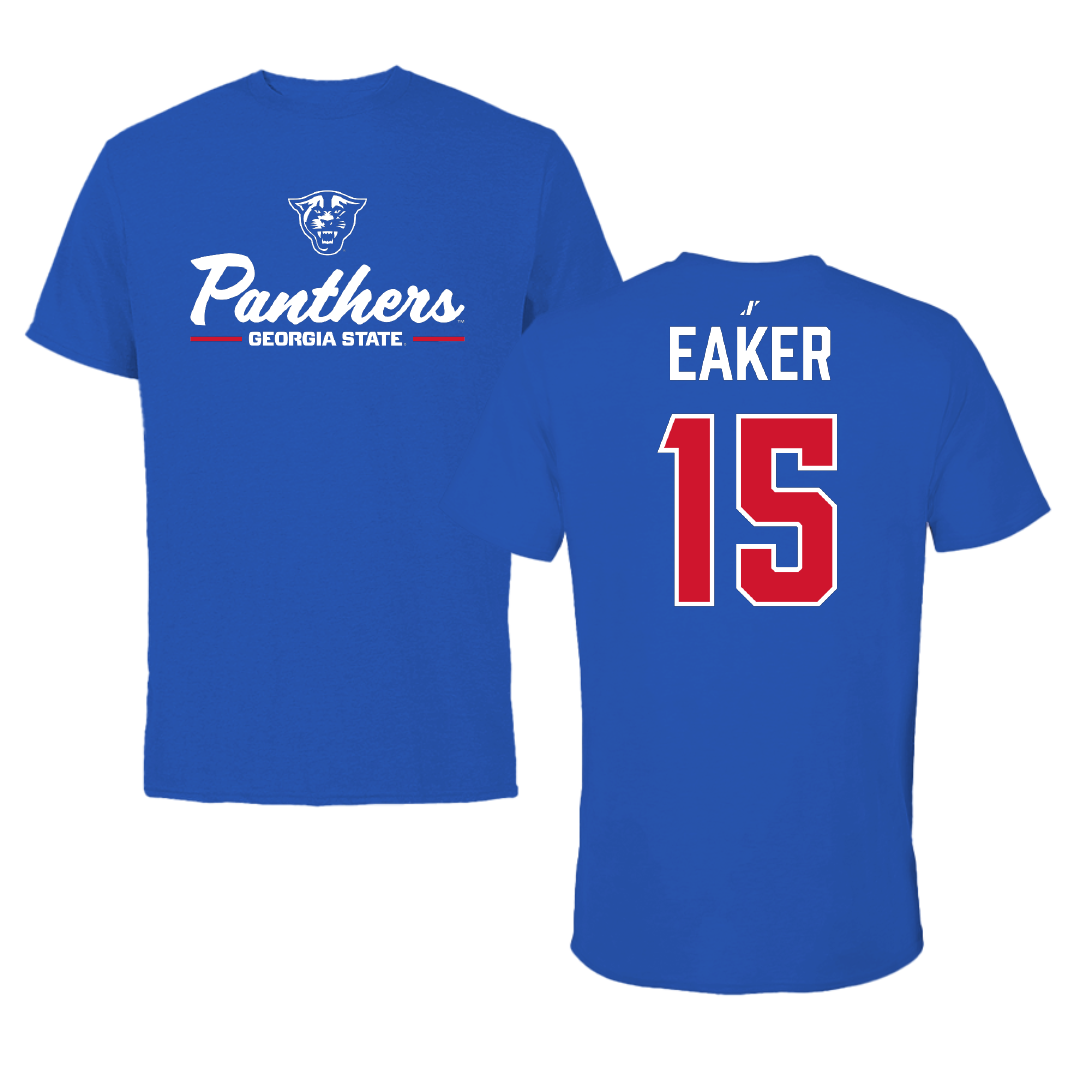 Georgia State University Volleyball (W) Blue General Performance Tee - #15 Jayden Eaker