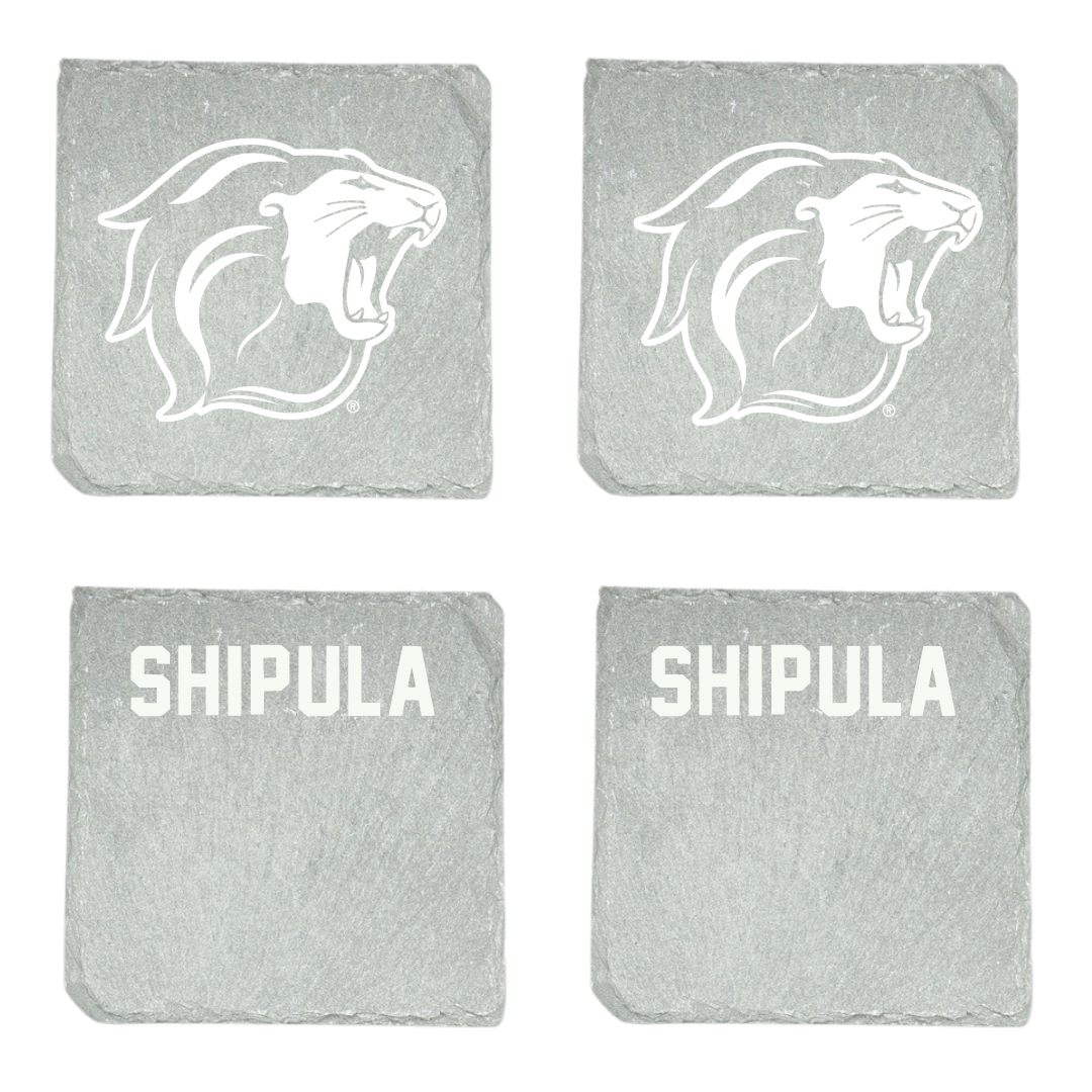 The College of New Jersey Baseball Stone Coaster (4 Pack)  - Mike Shipula
