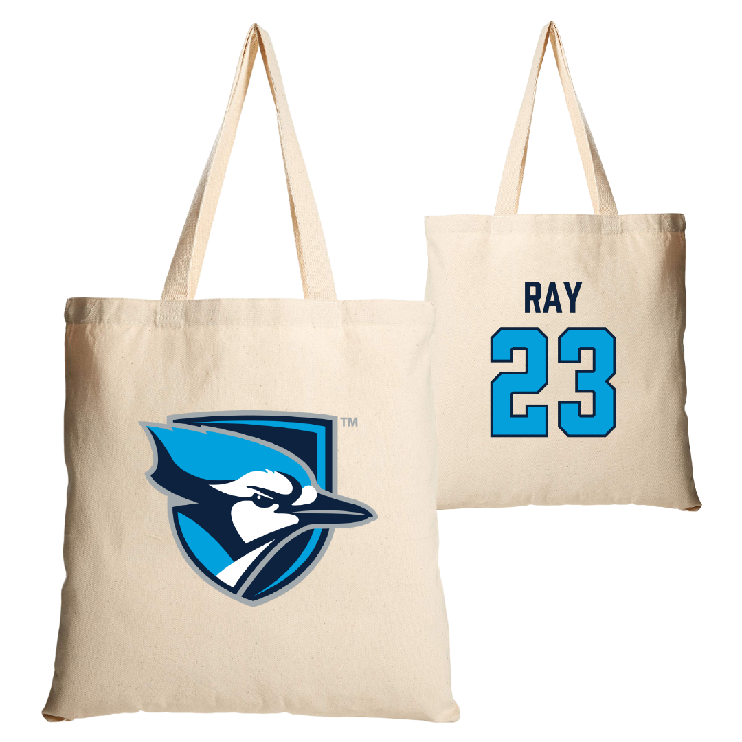 Elmhurst University Football Tan Canvas Tote Bag - #23 Rian Ray