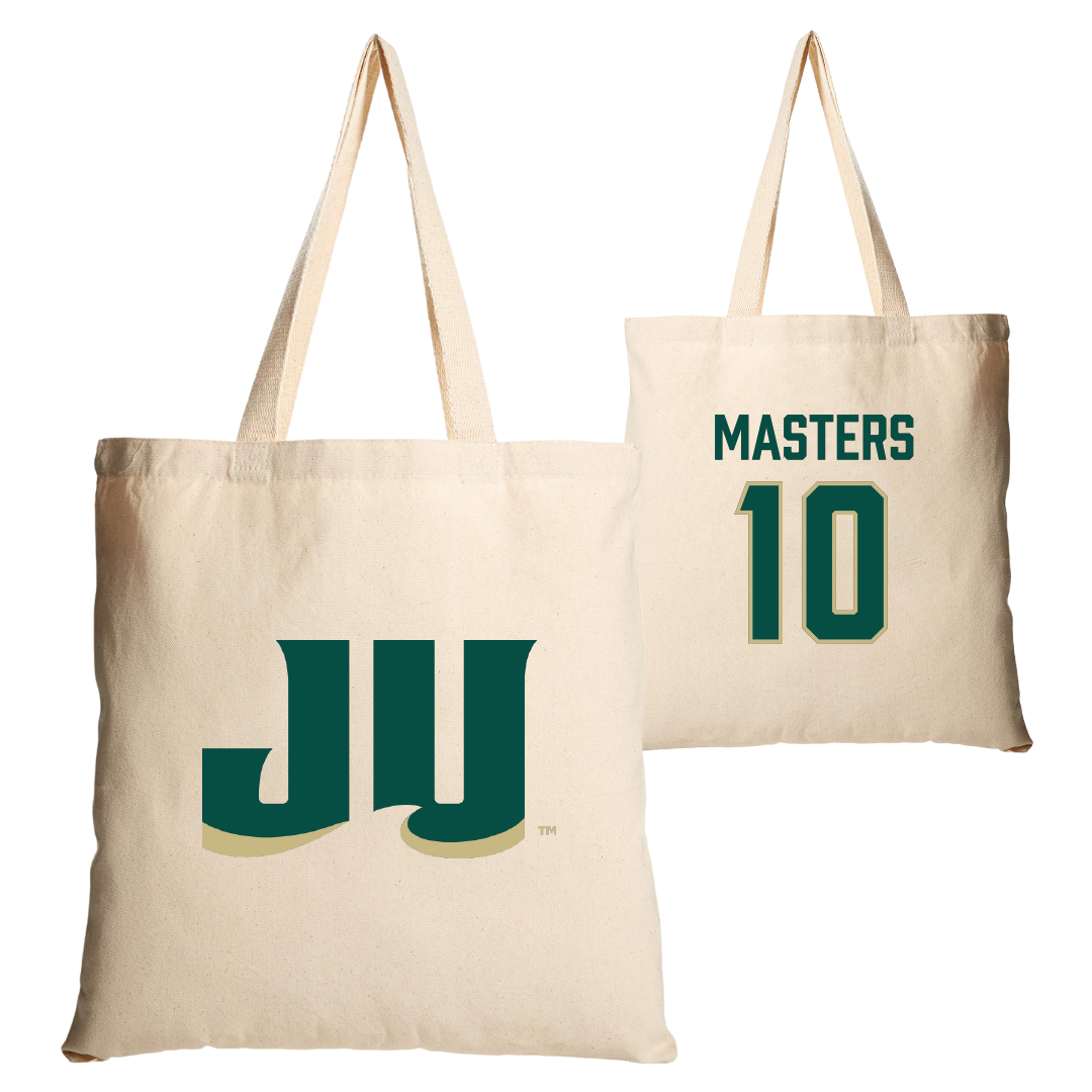 Jacksonville University Baseball Tan Canvas Tote Bag - #10 Aidan Masters