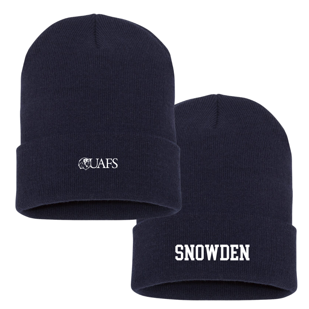 University of Arkansas-Fort Smith Baseball Navy Beanie - #2 CJ Snowden