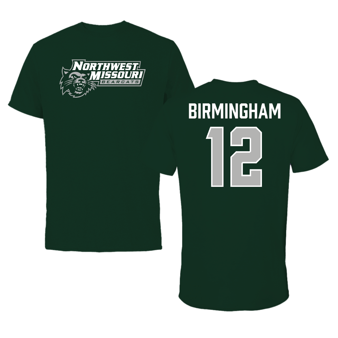 Northwest Missouri State University Basketball (W) Forest Green Tee - #12 Bailey Birmingham