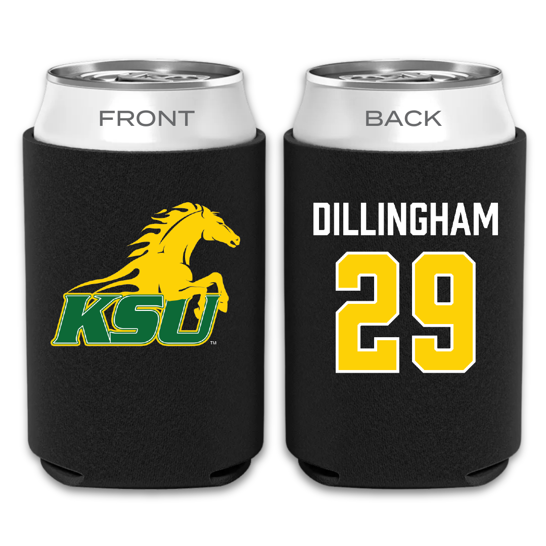 Kentucky State University Football Black Can Cooler - #29 Donovan Dillingham