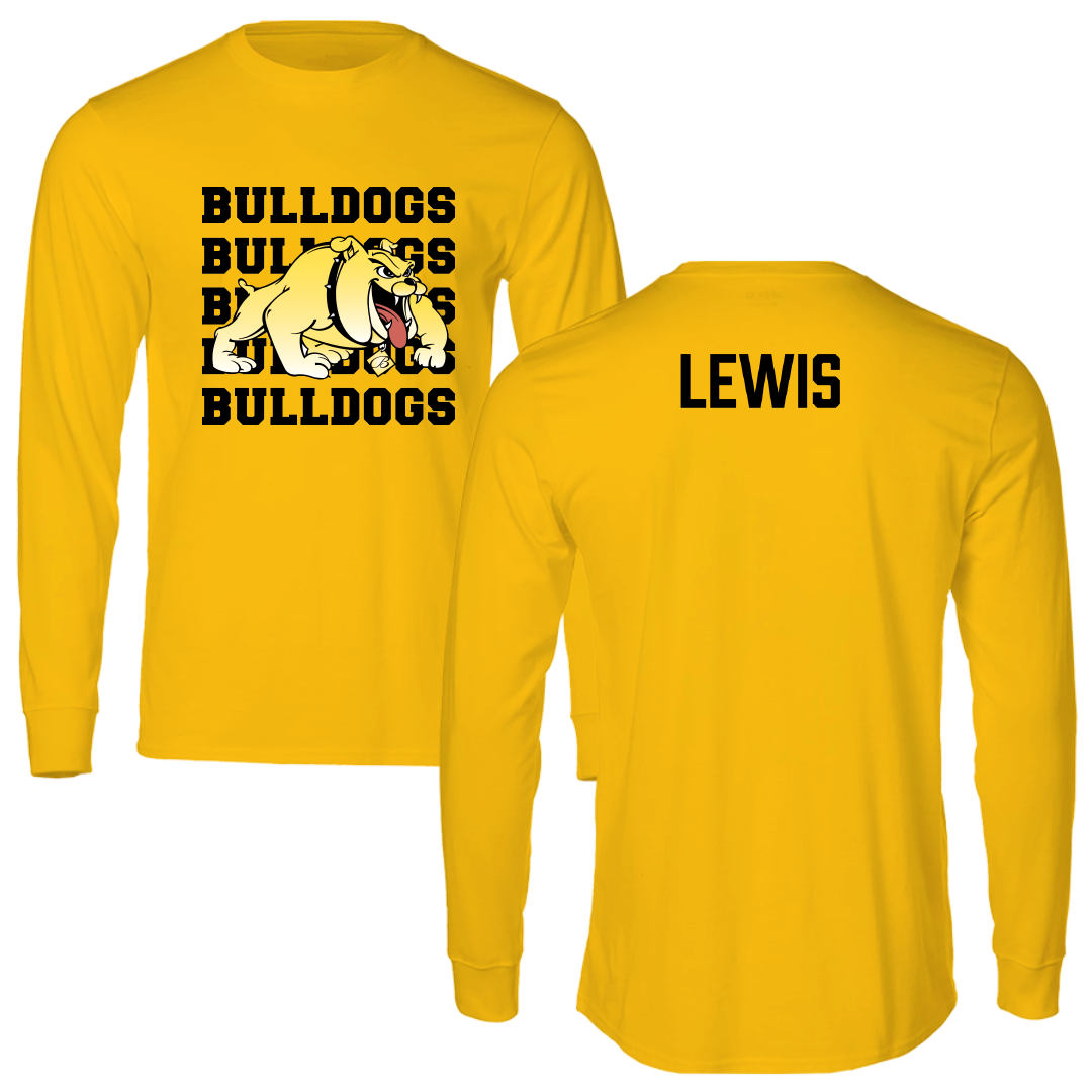 Bowie State University TF and XC Gold General Performance Long Sleeve - Destiny Lewis