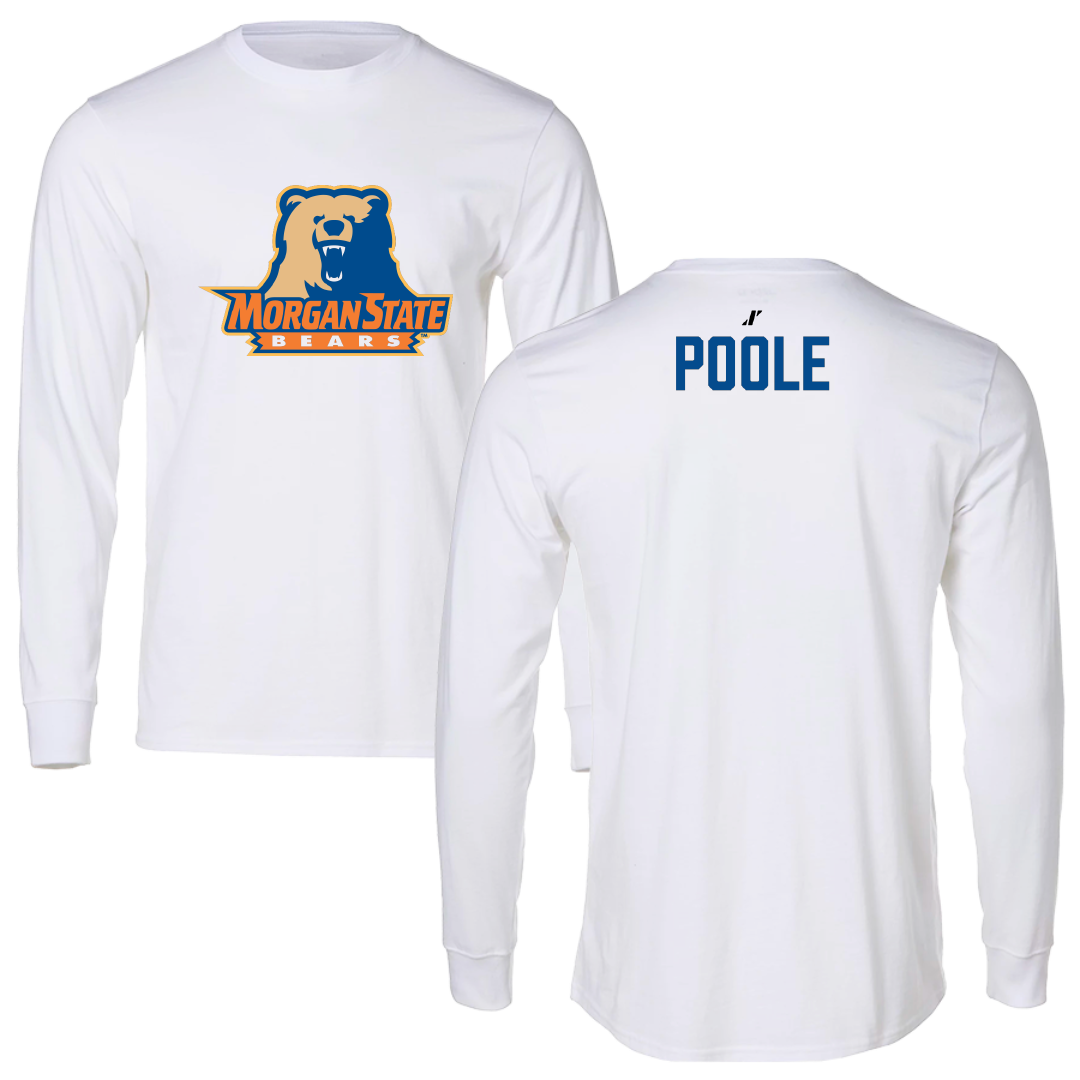 Morgan State University Tennis White Long Sleeve - Jacob Poole