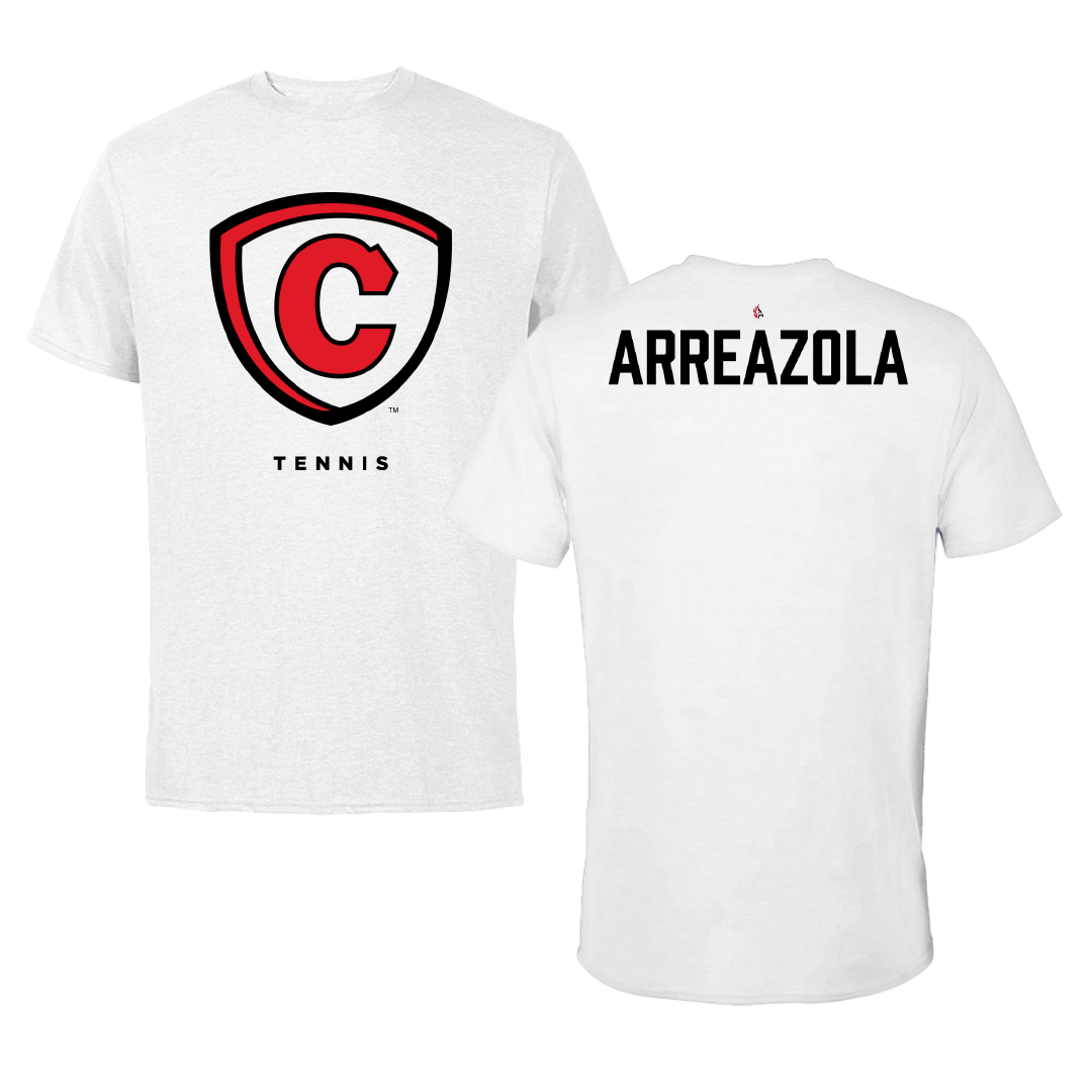 Carthage College Tennis White Performance Tee - Rya Arreazola