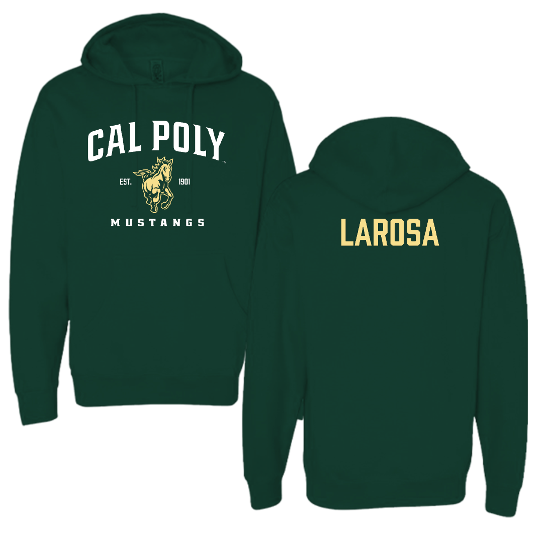Cal Poly Wrestling Forest Green General Hoodie - Kendall LaRosa