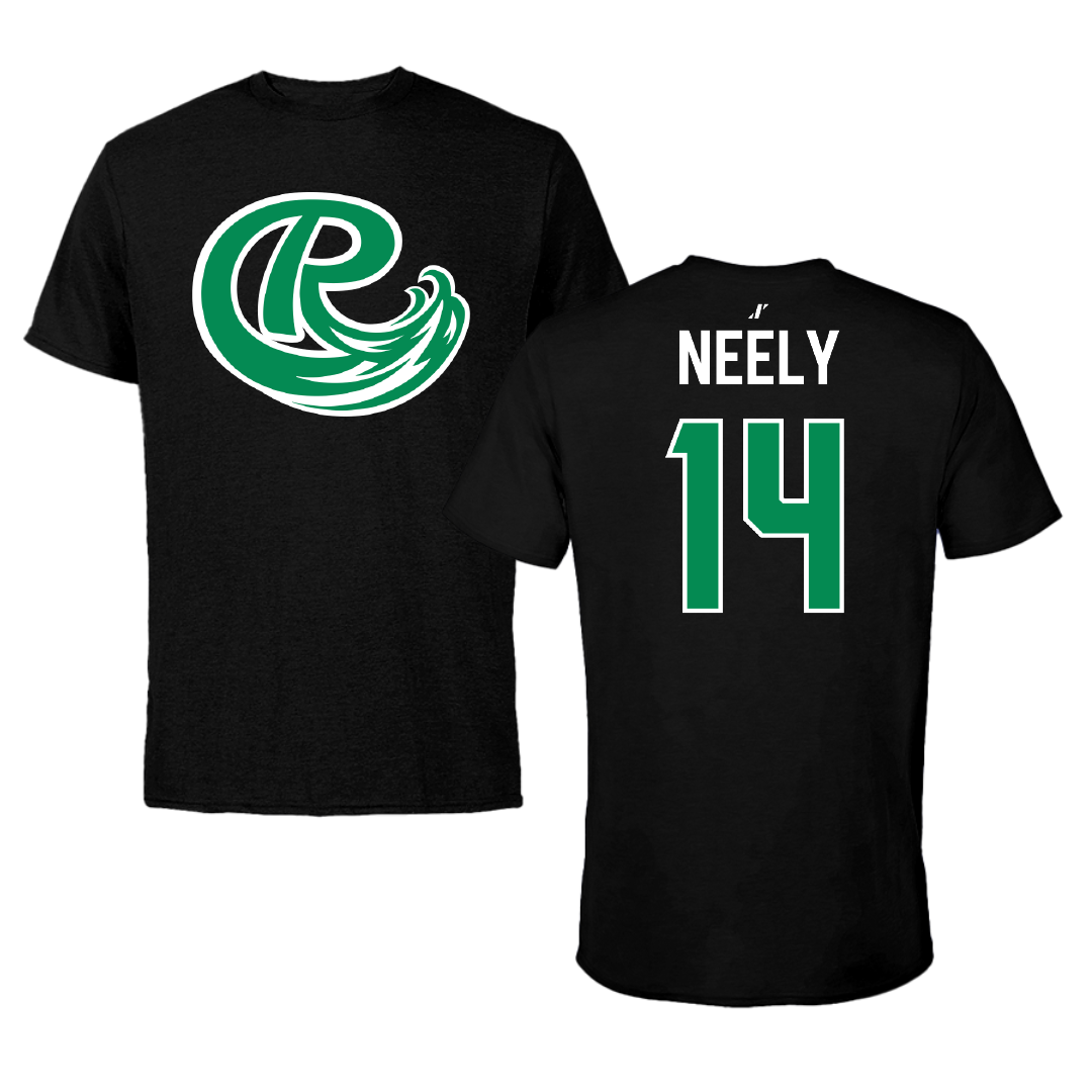 Roosevelt University Baseball Black Tee - #14 Liam Neely