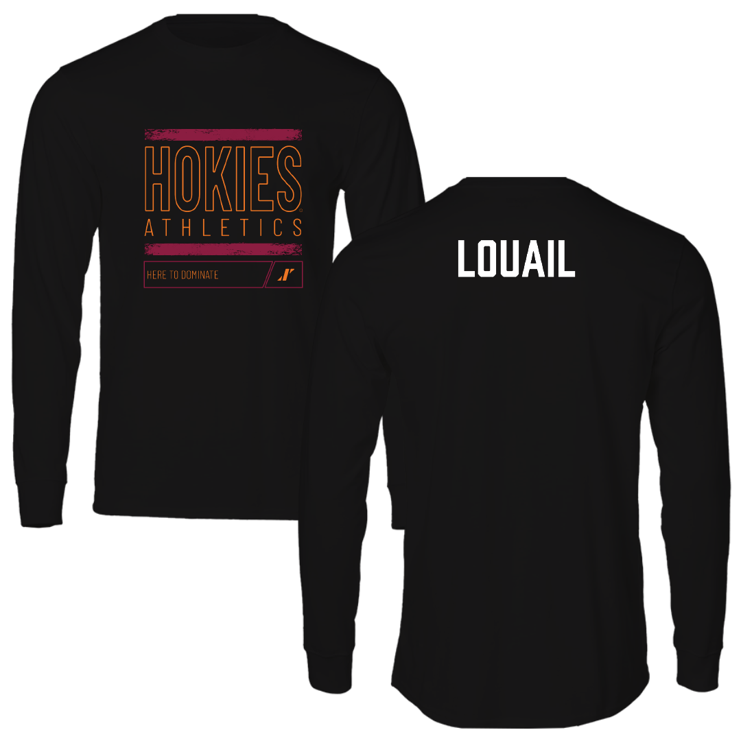 Virginia Tech Dance Black Dominate Performance Long Sleeve - Maya Louail