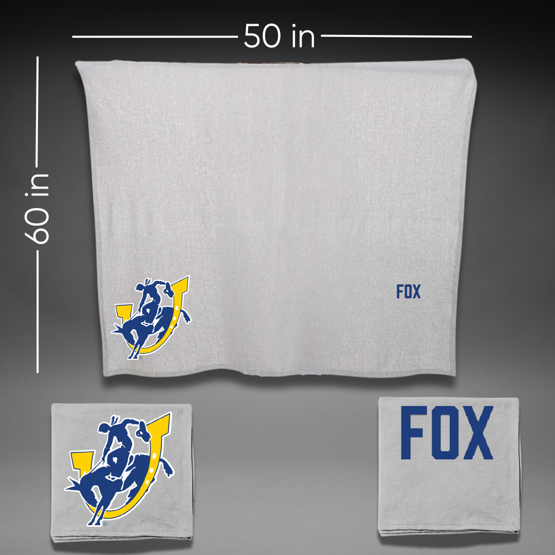 Southern Arkansas University TF and XC Gray Blanket - Madison Fox