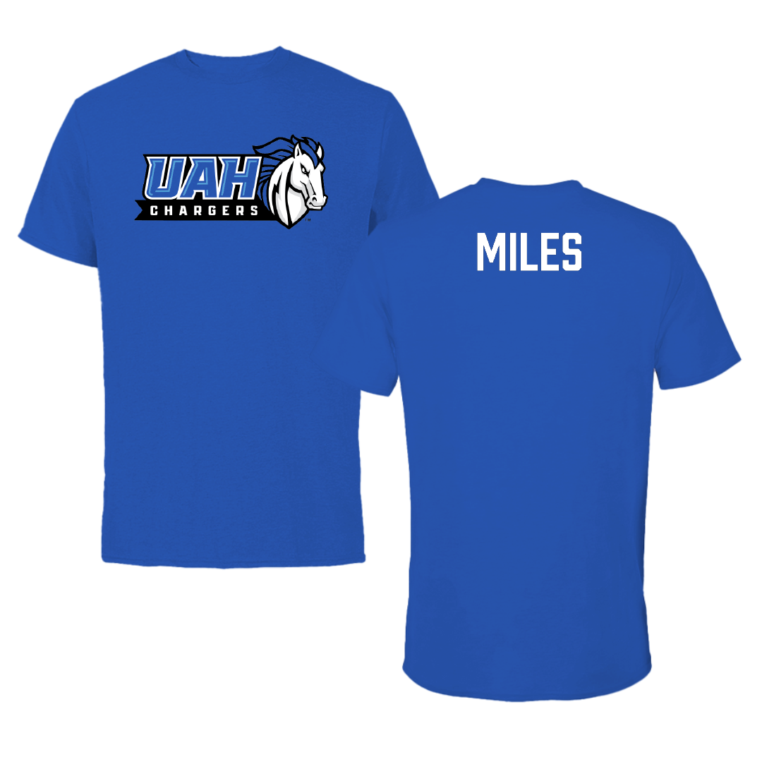 Huntsville TF and XC Blue Performance Tee - Taariq Miles