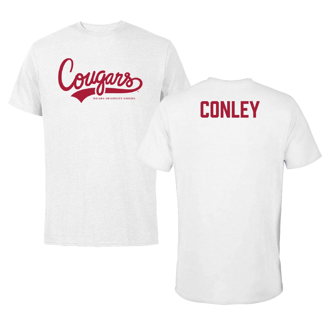 Indiana University Kokomo TF and XC White Performance Tee - Josh Conley