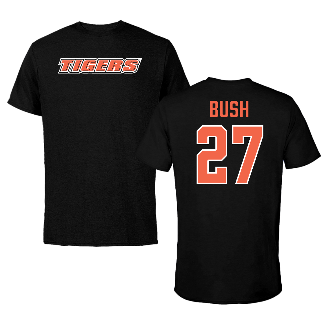Marion Military Institute Baseball Black Tigers Tee - #27 Billy Bush