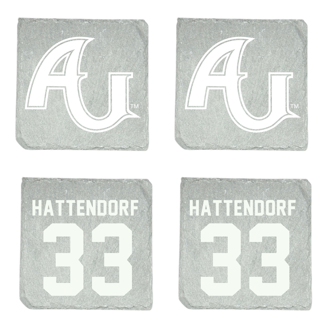 Anderson University (Indiana) Softball Stone Coaster (4 Pack)  - #33 Braelynn Hattendorf