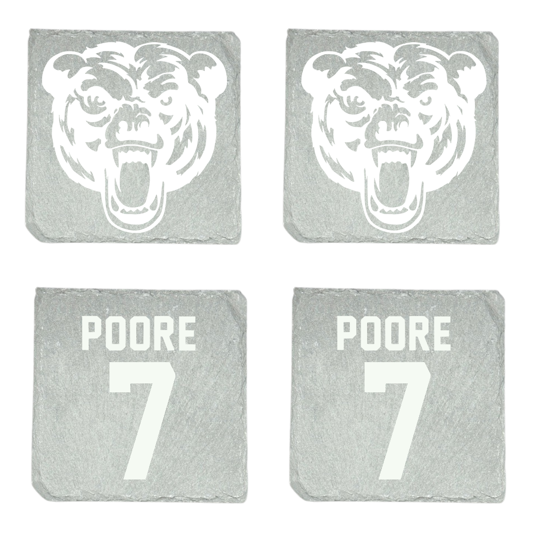 Carolina University Volleyball Stone Coaster (4 Pack)  - #7 Syvannah Poore