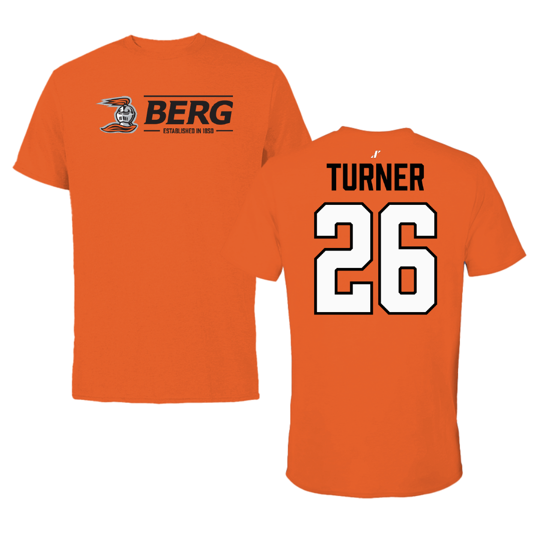 Heidelberg University Soccer Orange General Performance Tee - #26 Brenden Turner