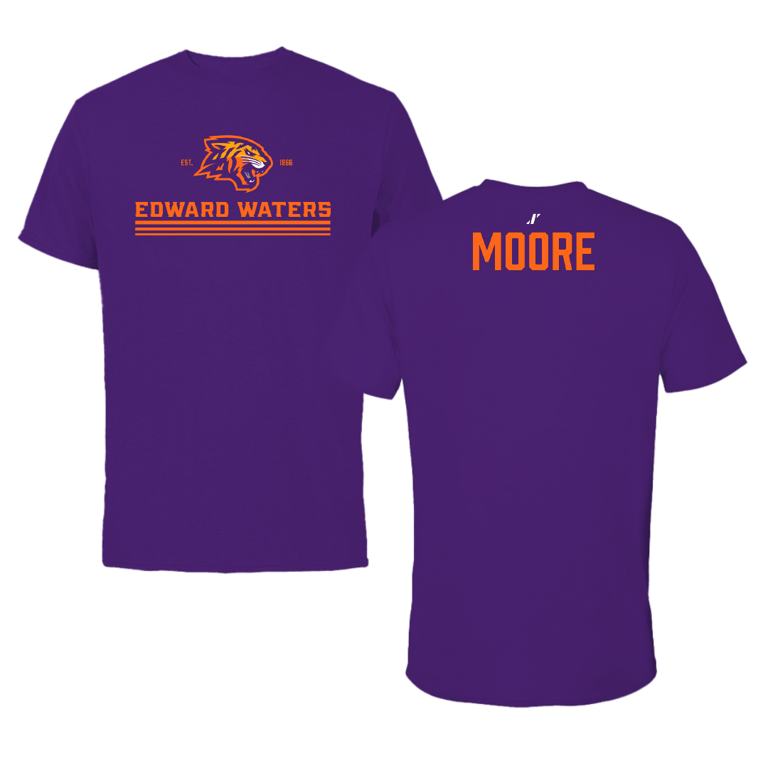 Edward Waters University Cheer Purple General Tee - Avery Moore