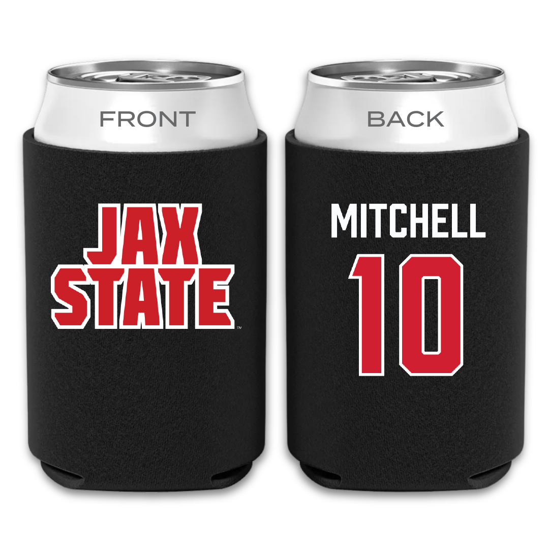 Jacksonville State University Football Black Can Cooler - #10 Kadyn Mitchell
