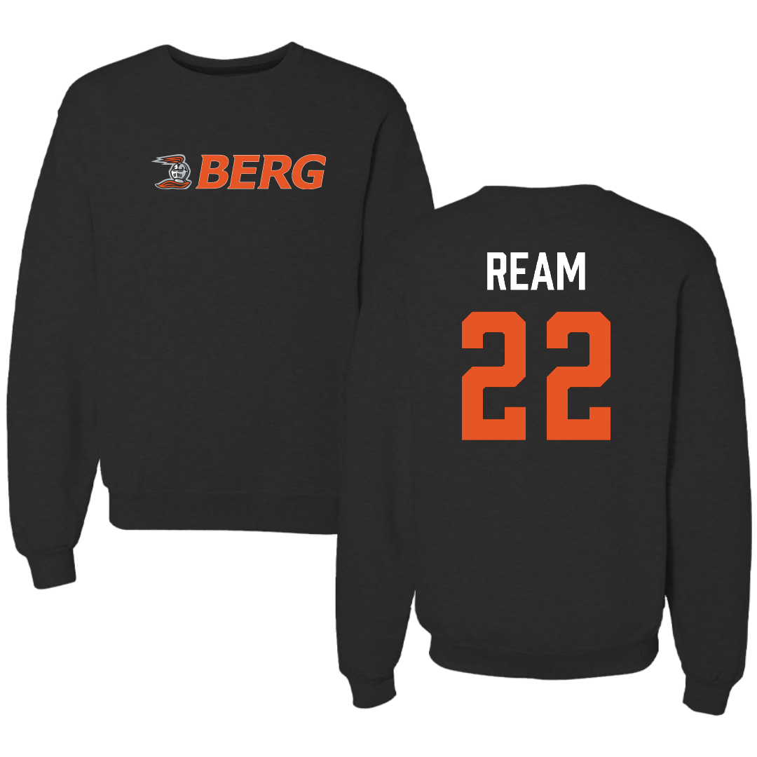 Heidelberg University Basketball (M) Black Crewneck - #22 Xzander Ream