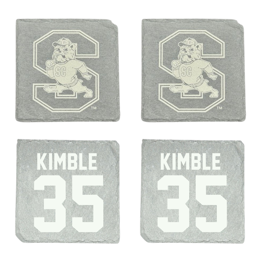 South Carolina State University Football Stone Coaster (4 Pack)  - #35 Jaiden Kimble