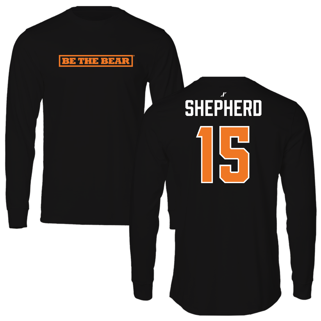 Mercer University Baseball Black Long Sleeve - #15 Logan Shepherd