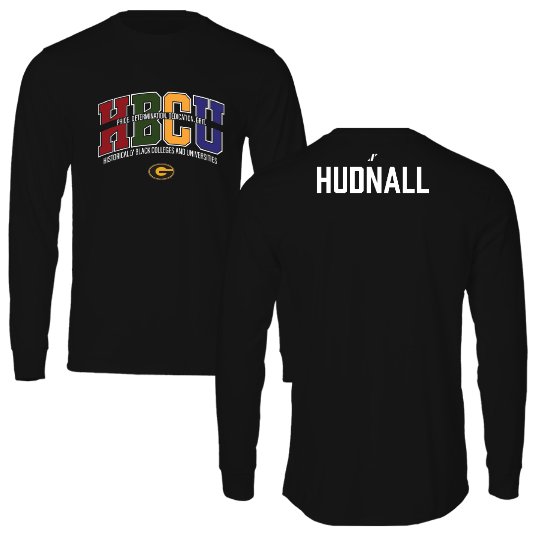 Grambling State University TF and XC Black HBCU Performance Long Sleeve - Skylar Hudnall